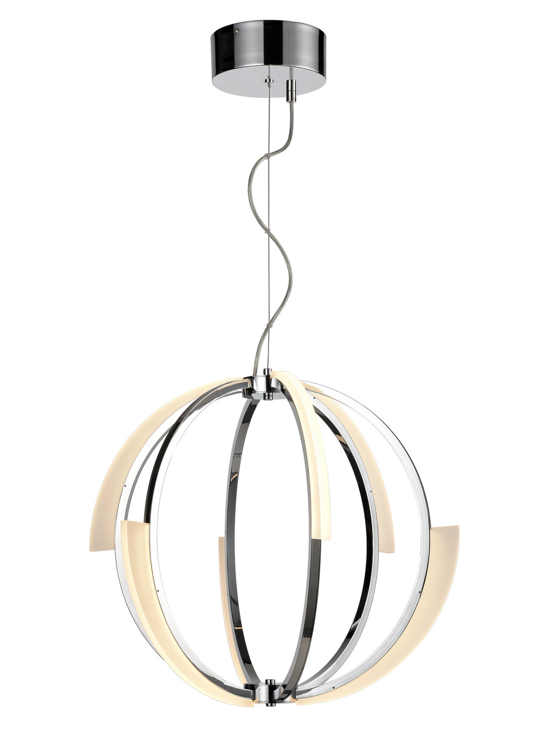 Zeev Moonlight CD10349-LED-CH Chandelier Light - Chrome