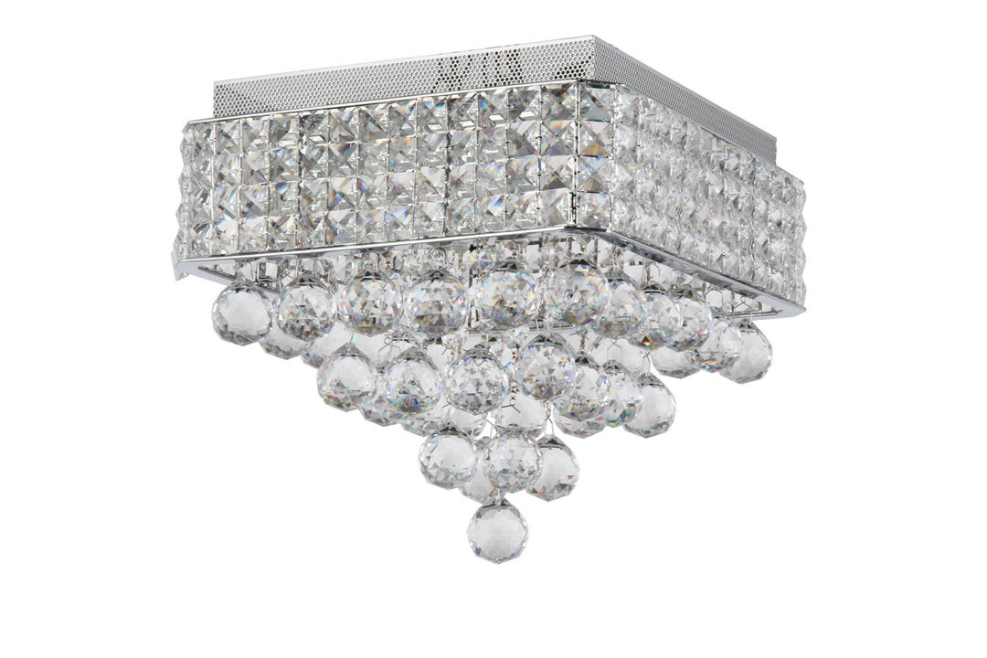 Zeev Palatial FM60016-4-CH Ceiling Light - Chrome