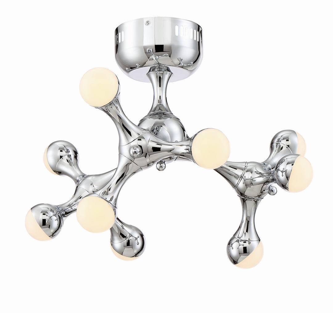 Zeev Molecule FM60042-LED-CH Ceiling Light - Chrome