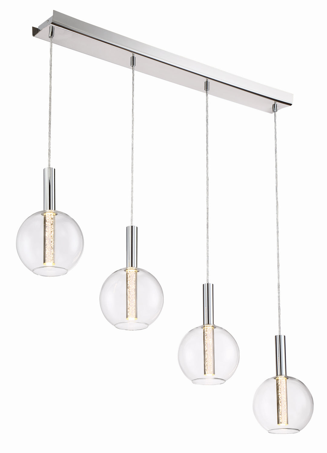 Zeev Empire MP40030-LED-CH Pendant Light - Chrome