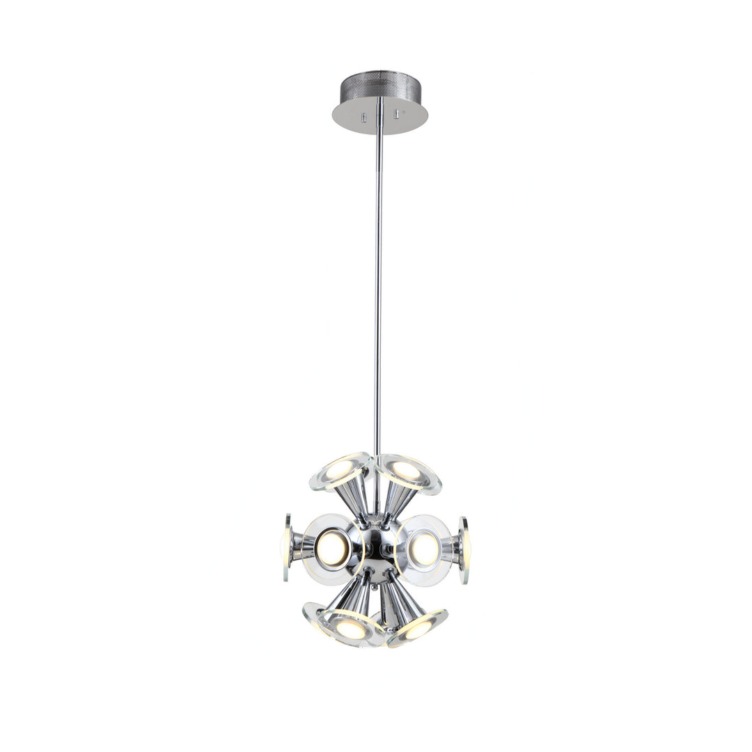 Zeev Quasar P30054-LED-CH Pendant Light - Chrome