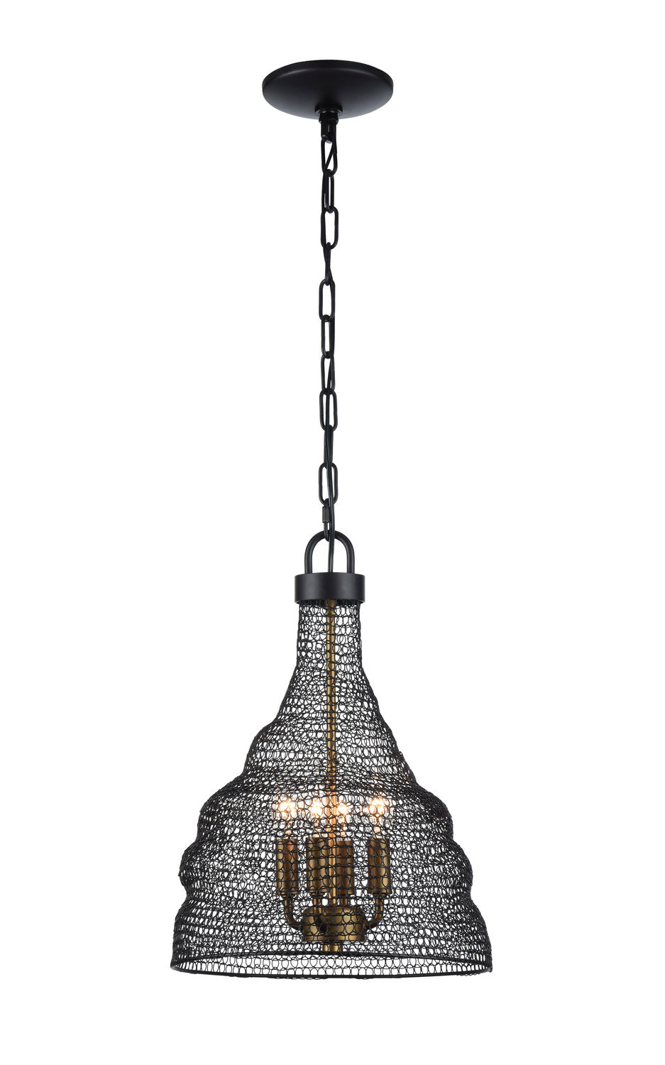 Zeev Urban P30064-4-DBZ Pendant Light - Dark Bronze