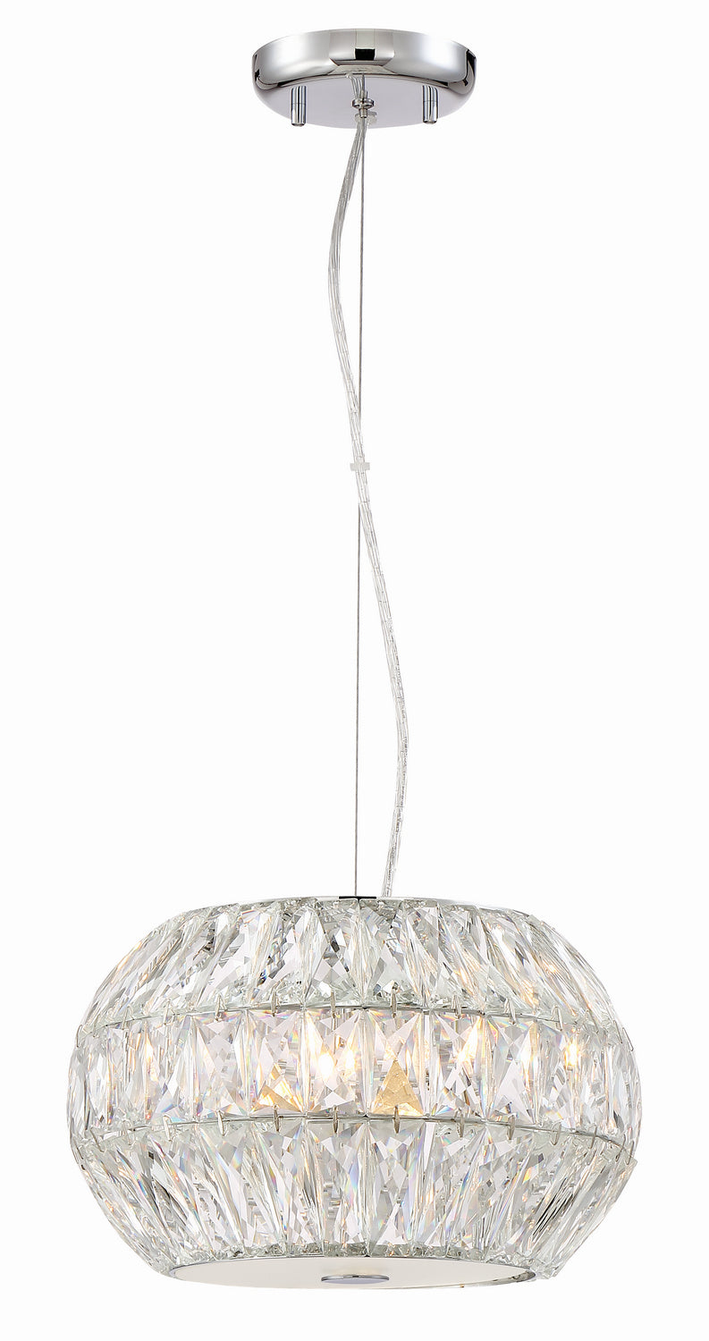 Zeev Lunar P30079-5-CH Pendant Light - Chrome