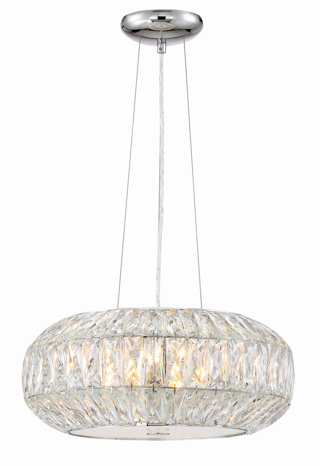 Zeev Lunar P30080-6-CH Pendant Light - Chrome