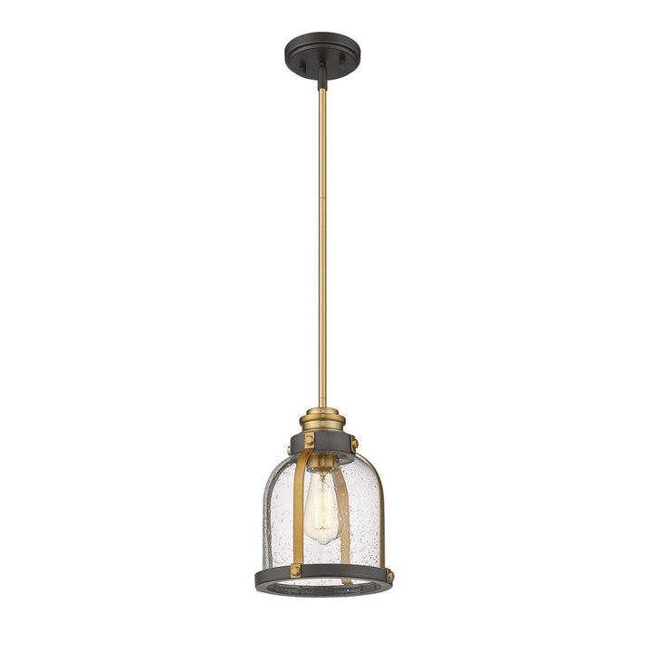 Z-Lite Burren 337MP-BRZ+HB Pendant Light - Bronze / Brass