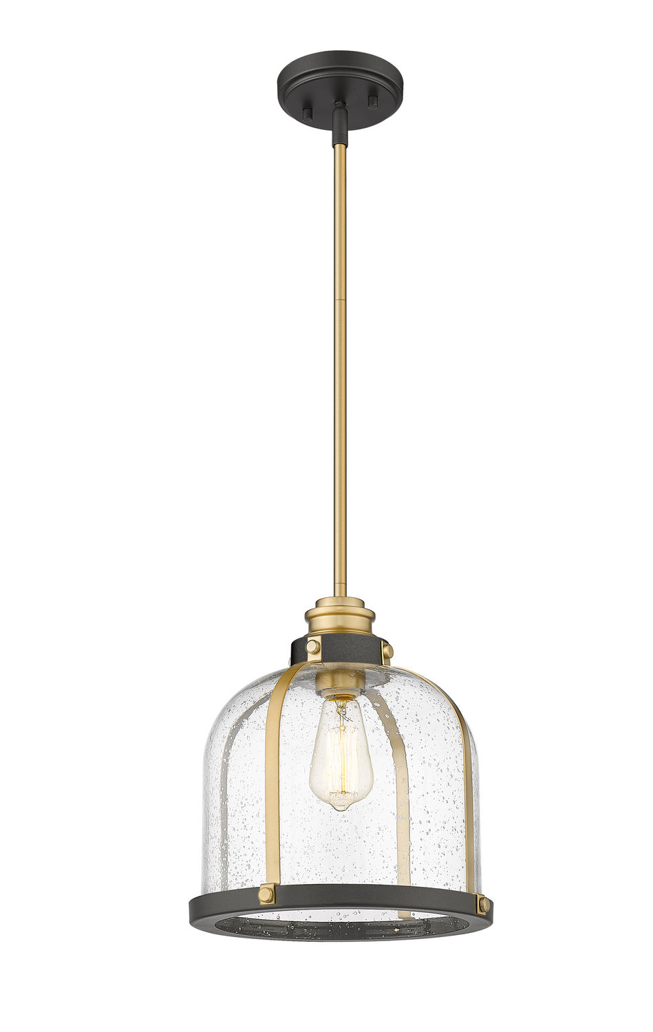 Z-Lite Burren 337P12BRZ+HB Pendant Light - Bronze / Brass