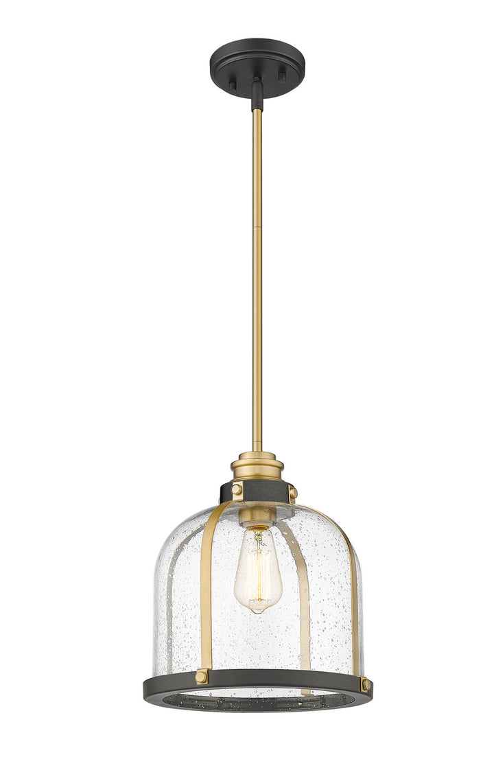 Z-Lite Burren 337P12BRZ+HB Pendant Light - Bronze / Brass