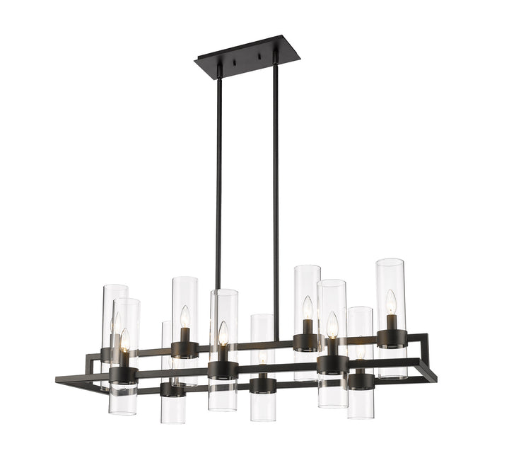 Z-Lite Datus 4008-10MB Pendant Light - Matte Black