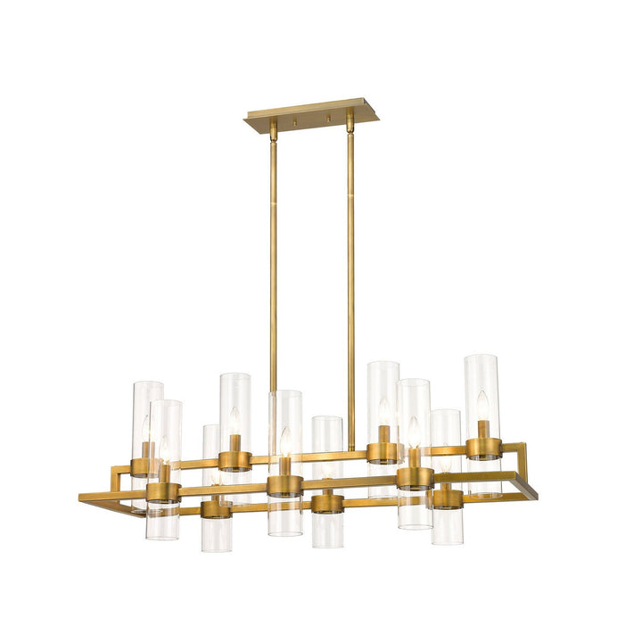 Z-Lite Datus 4008-10RB Pendant Light - Rubbed Brass