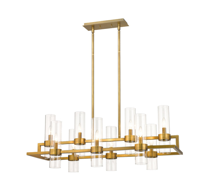 Z-Lite Datus 4008-10RB Pendant Light - Rubbed Brass