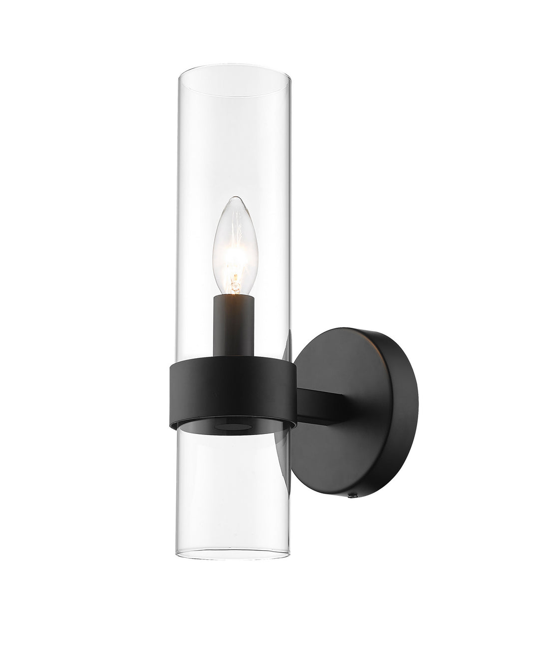 Z-Lite Datus 4008-1S-MB Wall Sconce Light - Matte Black