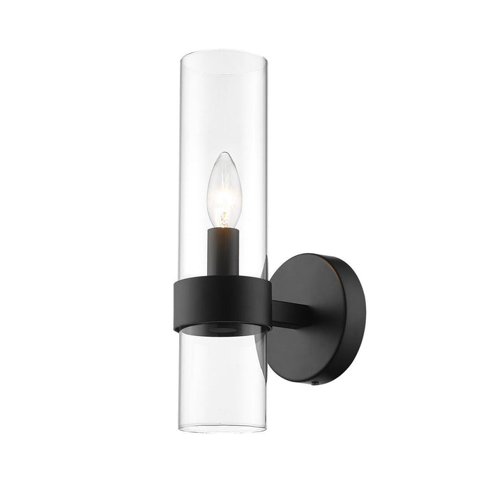 Z-Lite Datus 4008-1S-MB Wall Sconce Light - Matte Black