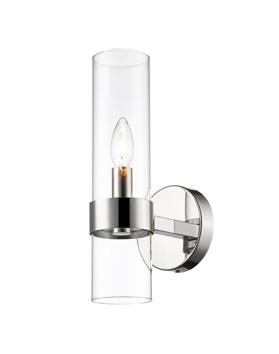 Z-Lite Datus 4008-1S-PN Wall Sconce Light - Polished Nickel