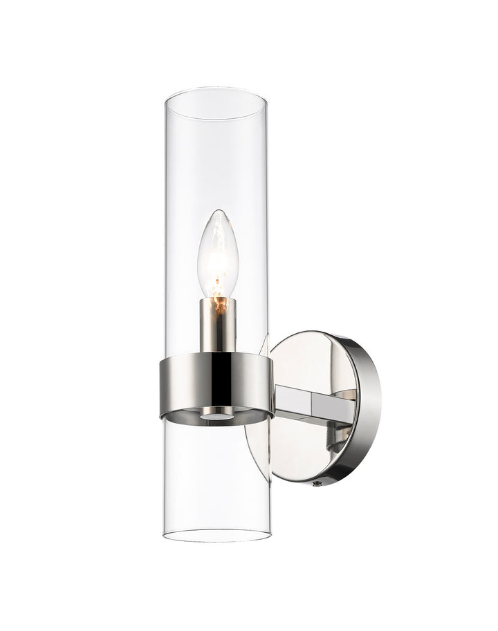 Z-Lite Datus 4008-1S-PN Wall Sconce Light - Polished Nickel