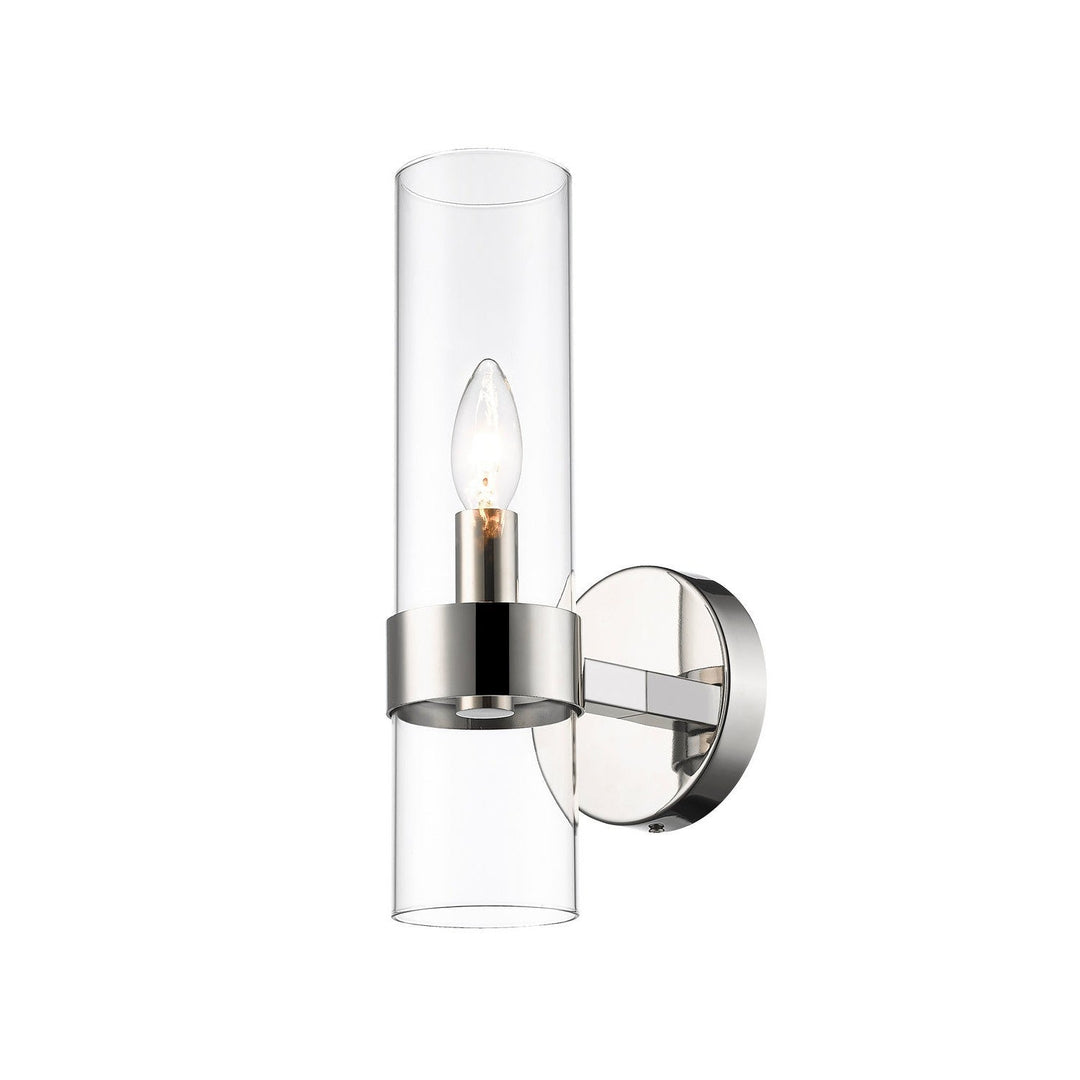 Z-Lite Datus 4008-1S-PN Wall Sconce Light - Polished Nickel