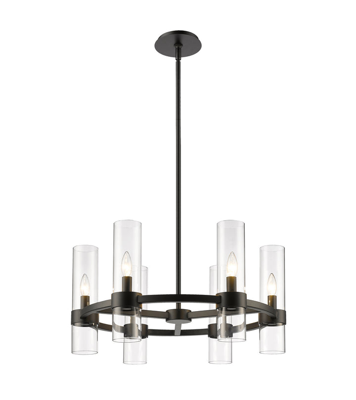 Z-Lite Datus 4008-6MB Chandelier Light - Matte Black