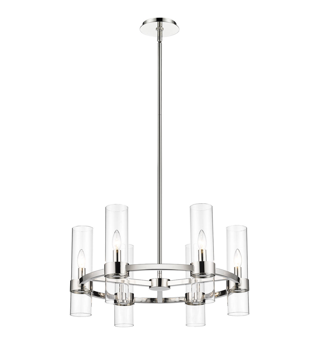 Z-Lite Datus 4008-6PN Chandelier Light - Polished Nickel