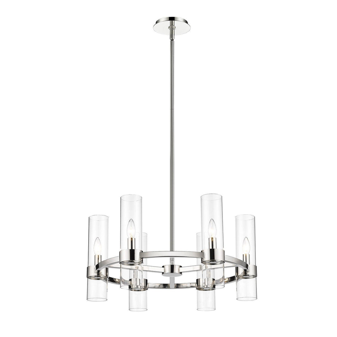 Z-Lite Datus 4008-6PN Chandelier Light - Polished Nickel