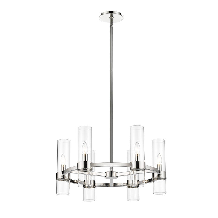 Z-Lite Datus 4008-6PN Chandelier Light - Polished Nickel