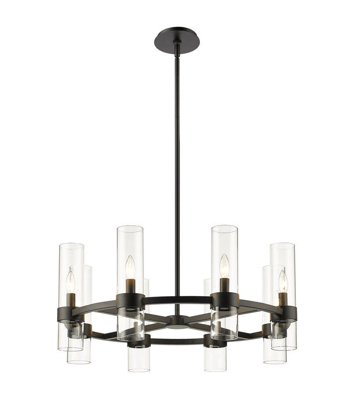 Z-Lite Datus 4008-8MB Chandelier Light - Matte Black