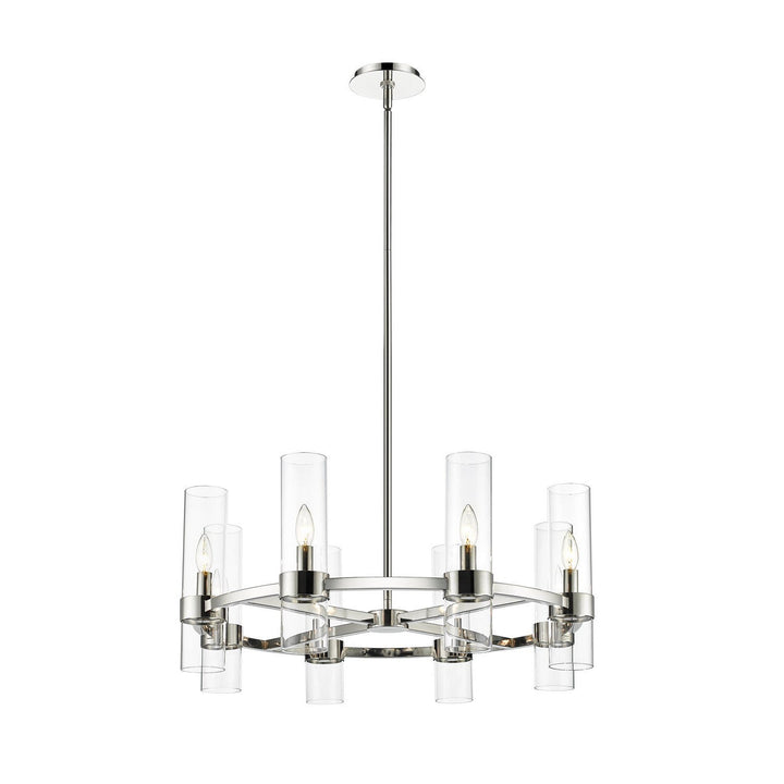 Z-Lite Datus 4008-8PN Chandelier Light - Polished Nickel
