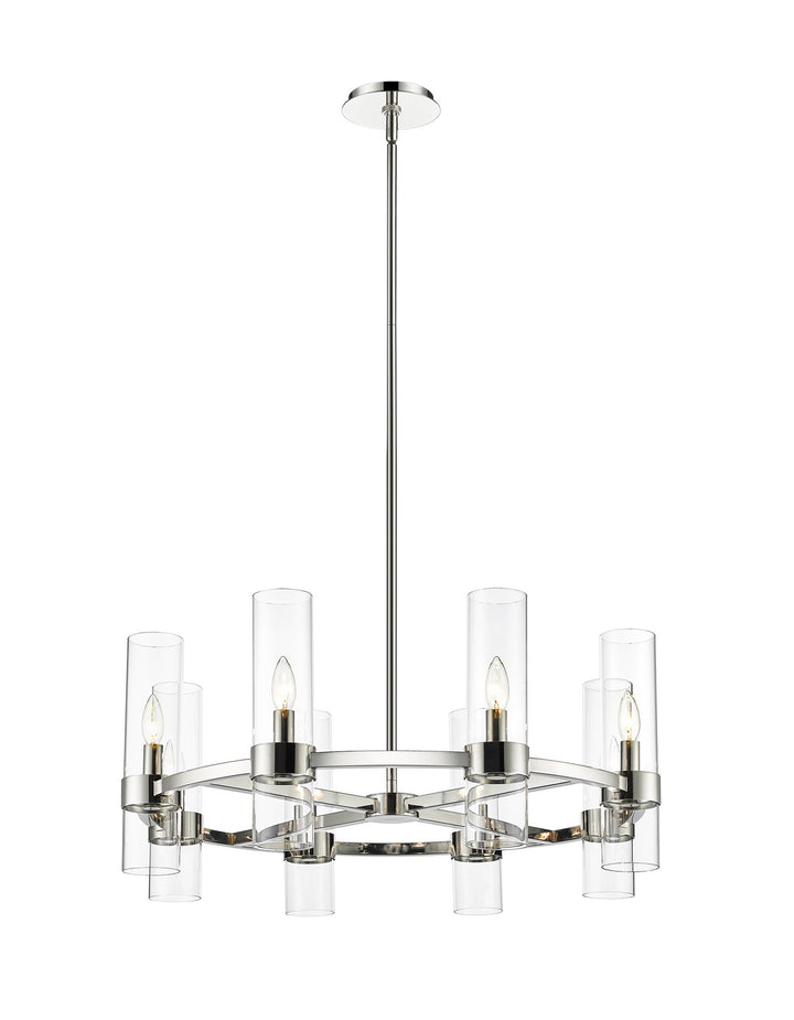 Z-Lite Datus 4008-8PN Chandelier Light - Polished Nickel