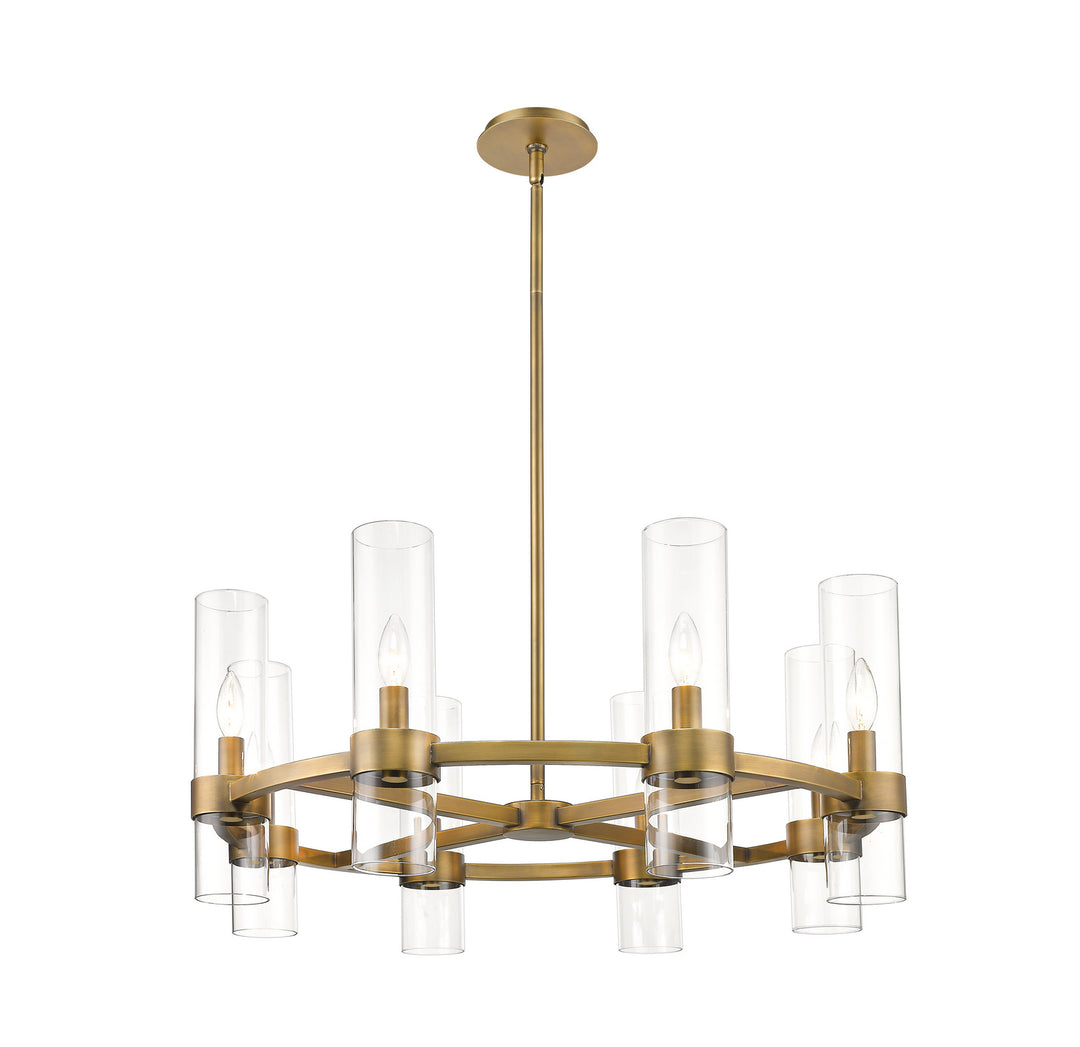 Z-Lite Datus 4008-8RB Chandelier Light - Rubbed Brass