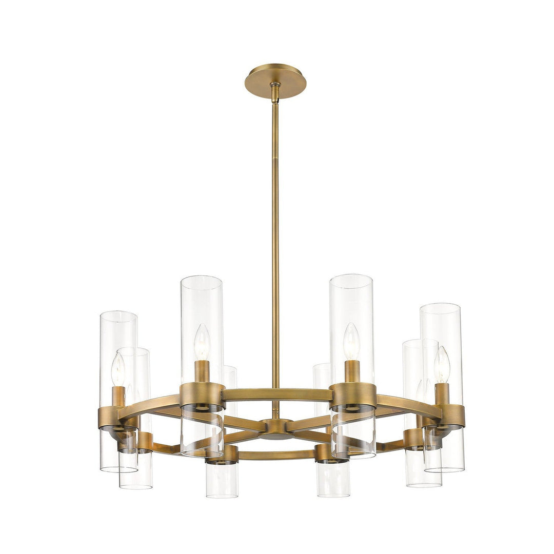 Z-Lite Datus 4008-8RB Chandelier Light - Rubbed Brass