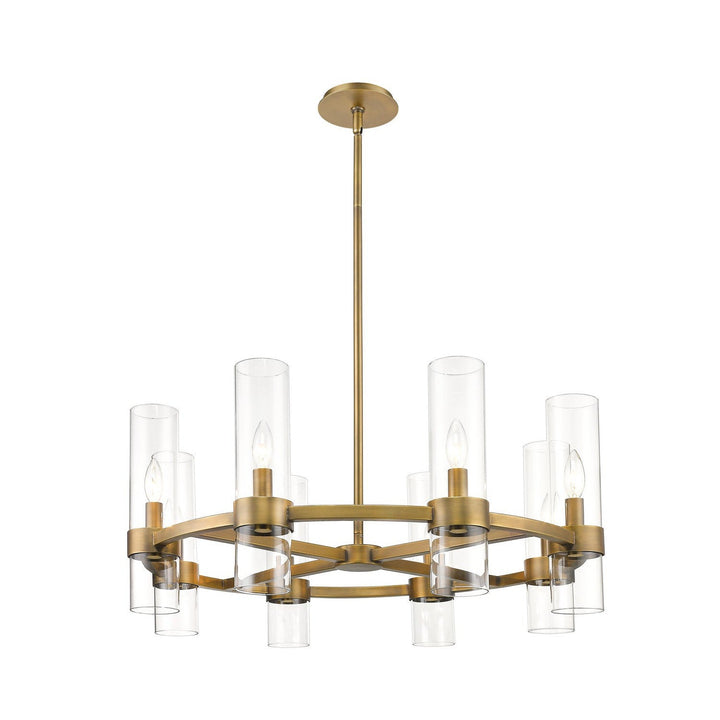 Z-Lite Datus 4008-8RB Chandelier Light - Rubbed Brass