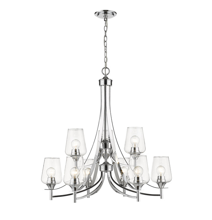 Z-Lite Joliet 473-9CH Chandelier Light - Chrome