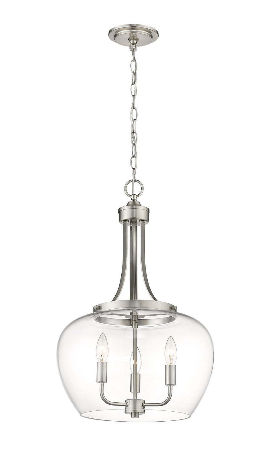 Z-Lite Joliet 473P16-BN Chandelier Light - Brushed Nickel