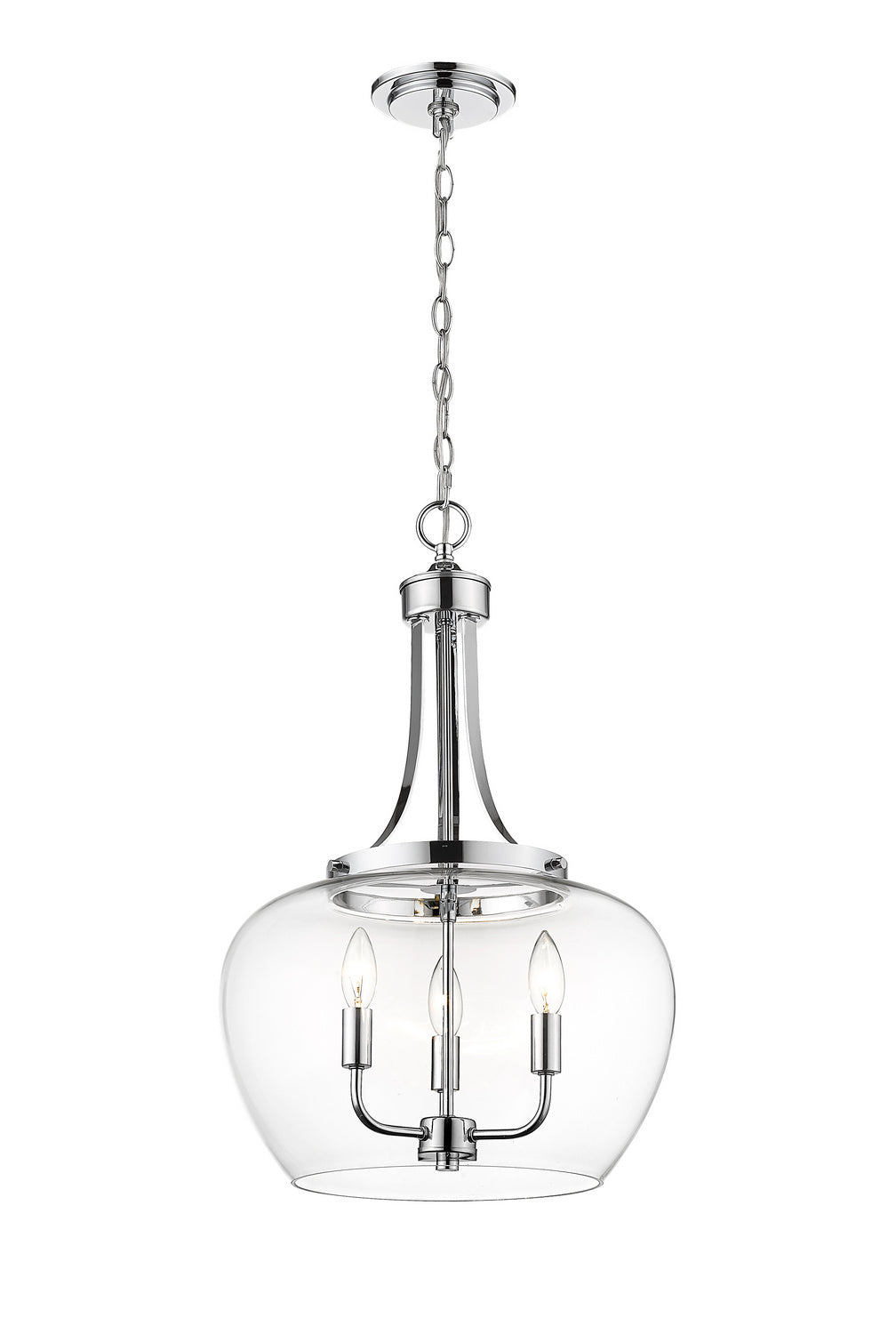 Z-Lite Joliet 473P16-CH Chandelier Light - Chrome