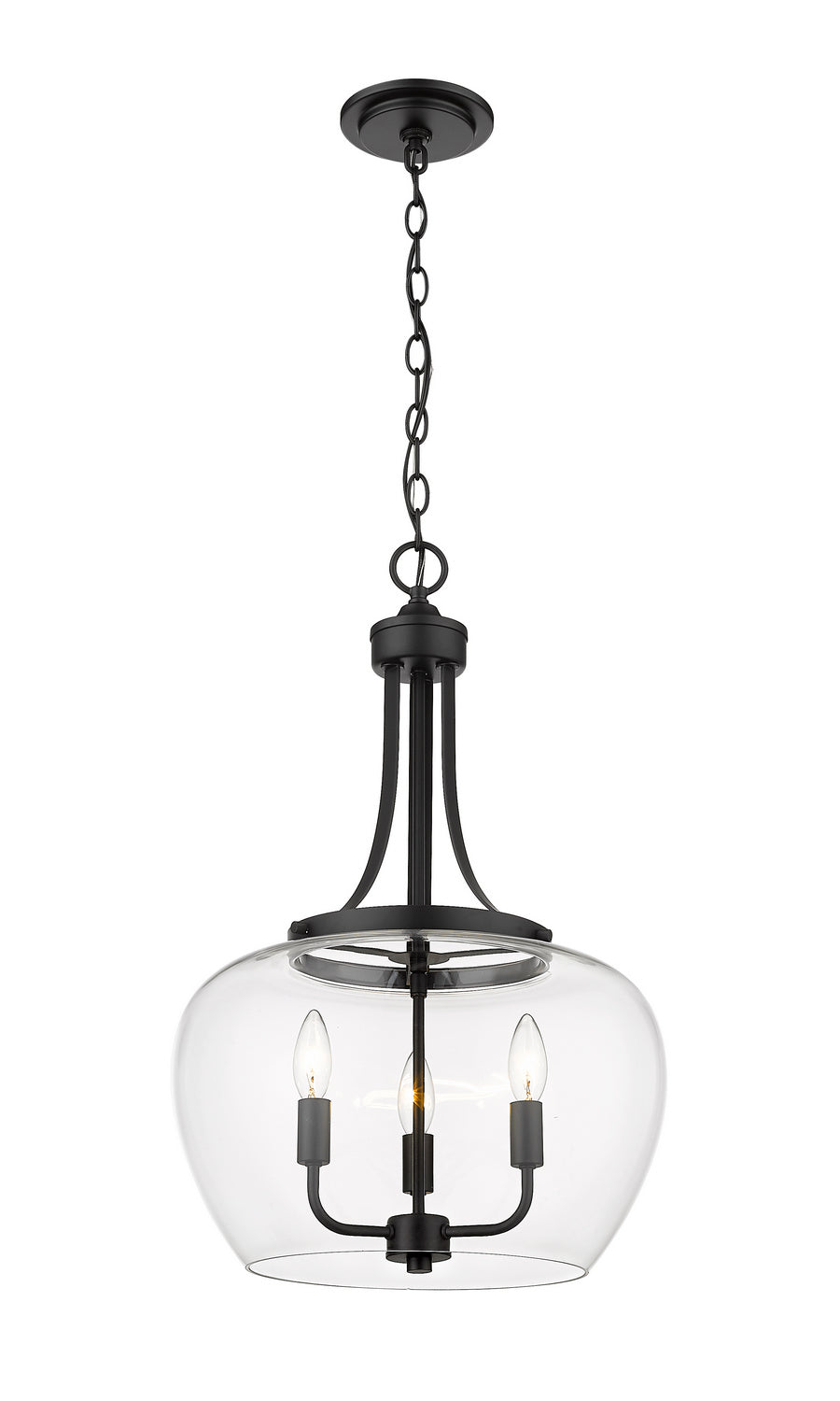 Z-Lite Joliet 473P16-MB Chandelier Light - Matte Black