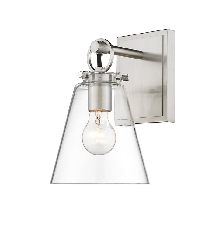 Z-Lite Harper 483-1S-BN Wall Sconce Light - Brushed Nickel
