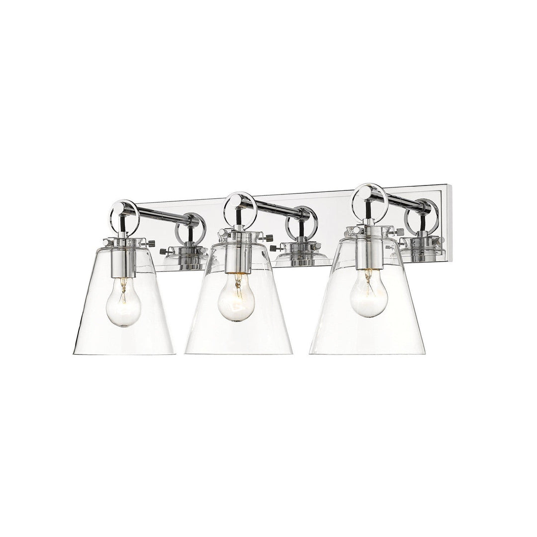 Z-Lite Harper 483-3V-CH Bath Vanity Light 23 in. wide - Chrome