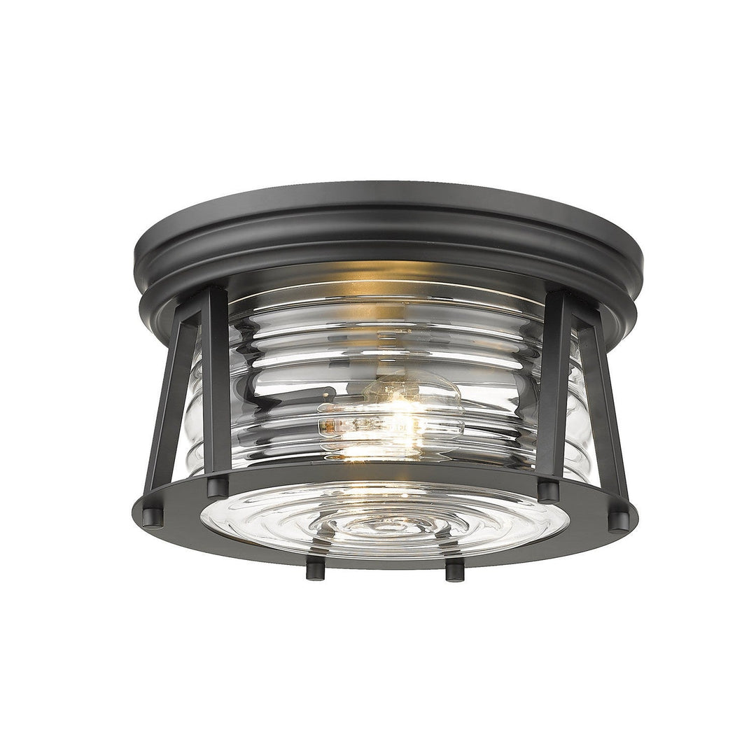 Z-Lite Cape Harbor 491F2-MB Ceiling Light - Matte Black