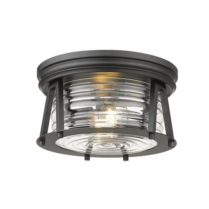 Z-Lite Cape Harbor 491F2-MB Ceiling Light - Matte Black