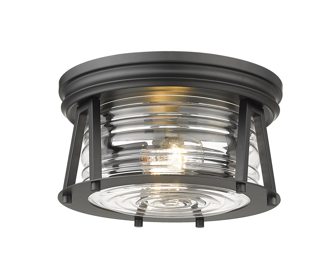 Z-Lite Cape Harbor 491F2-MB Ceiling Light - Matte Black