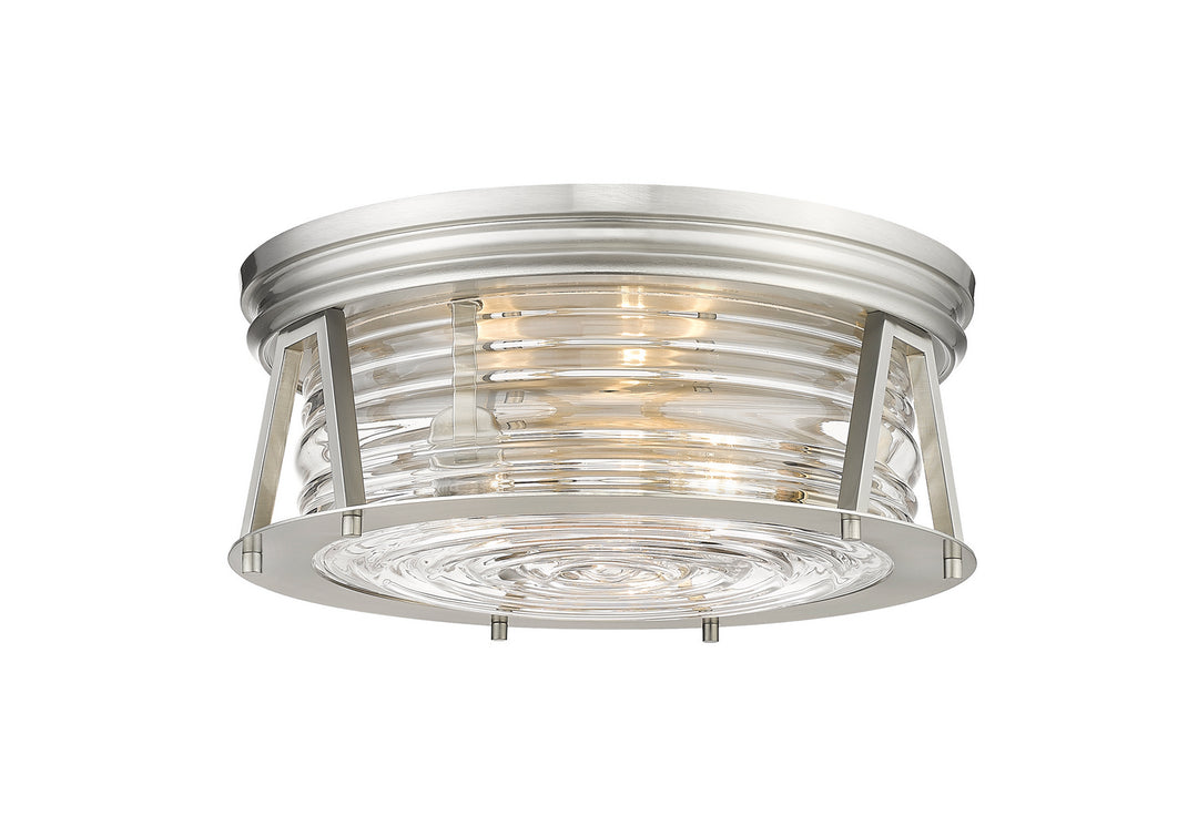 Z-Lite Cape Harbor 491F3-BN Ceiling Light - Brushed Nickel