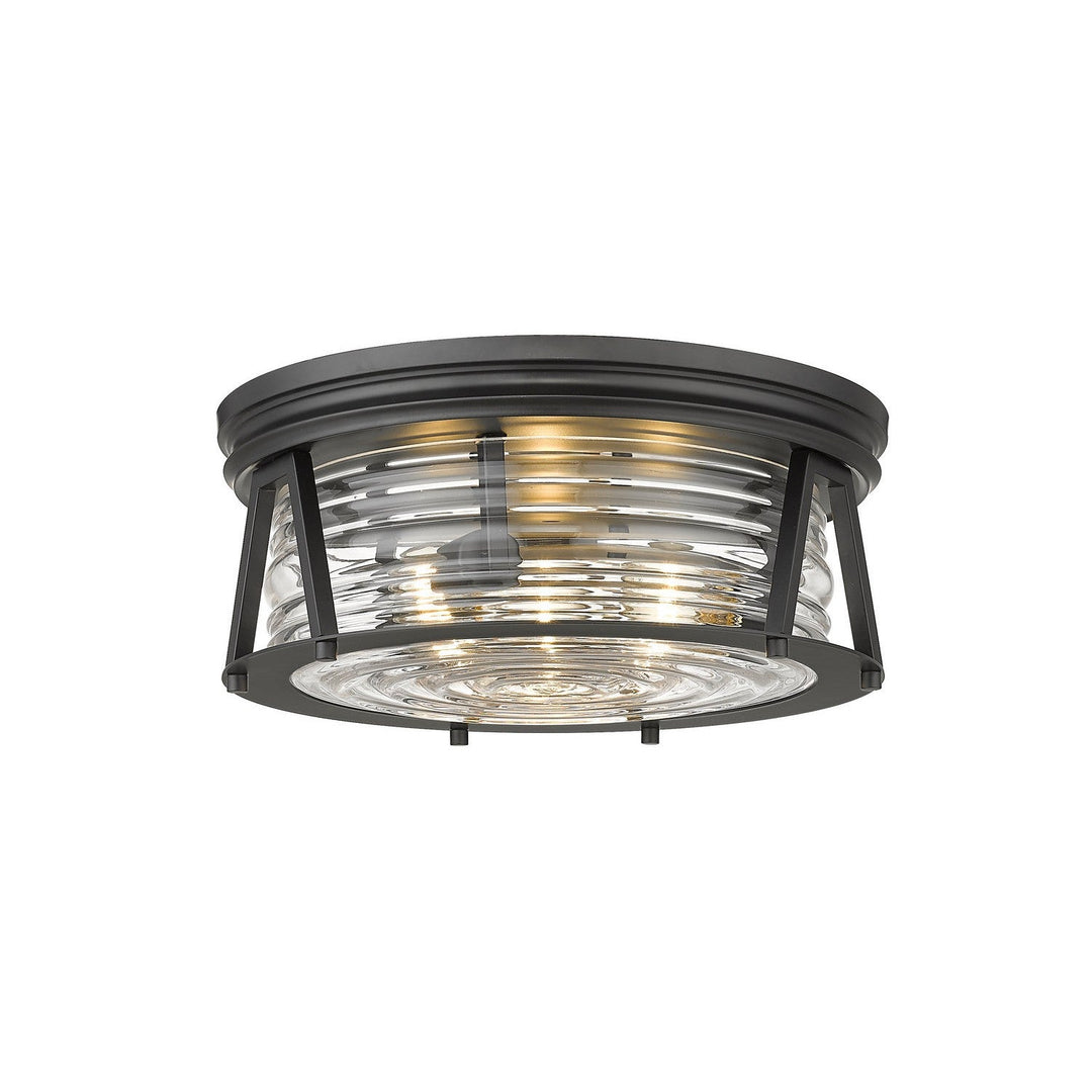 Z-Lite Cape Harbor 491F3-MB Ceiling Light - Matte Black