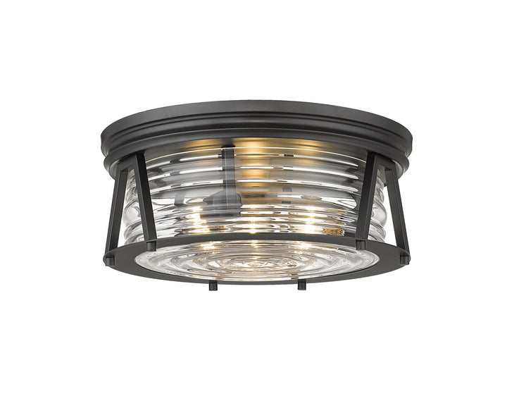 Z-Lite Cape Harbor 491F3-MB Ceiling Light - Matte Black