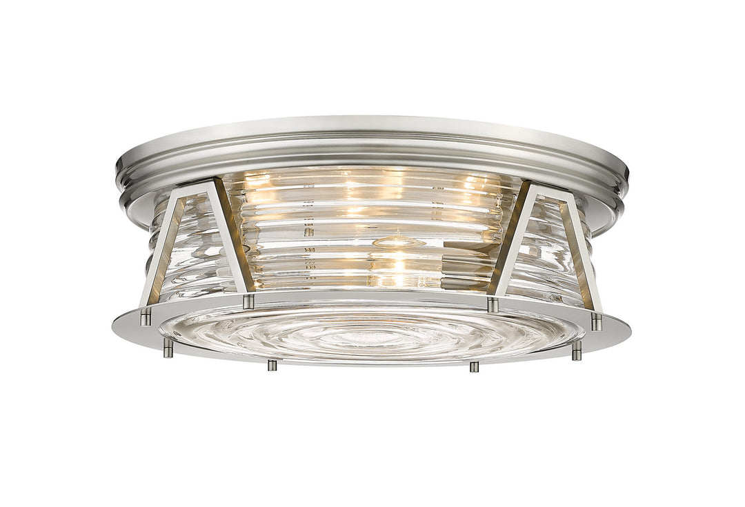 Z-Lite Cape Harbor 491F4-BN Ceiling Light - Brushed Nickel