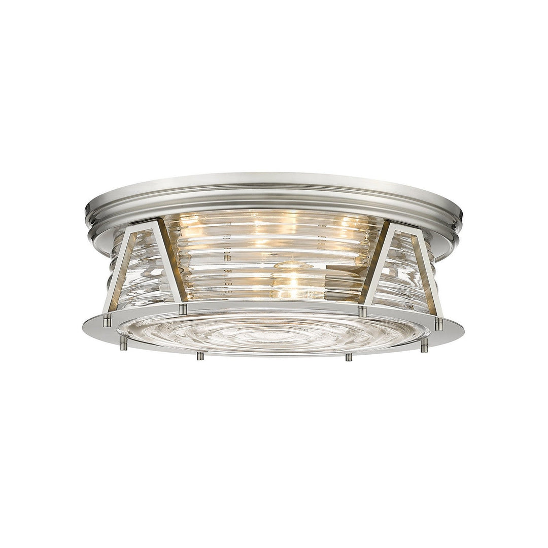 Z-Lite Cape Harbor 491F4-BN Ceiling Light - Brushed Nickel