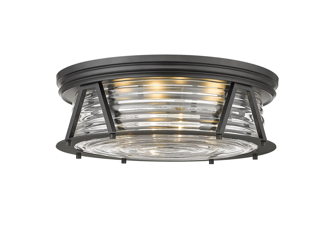 Z-Lite Cape Harbor 491F4-MB Ceiling Light - Matte Black