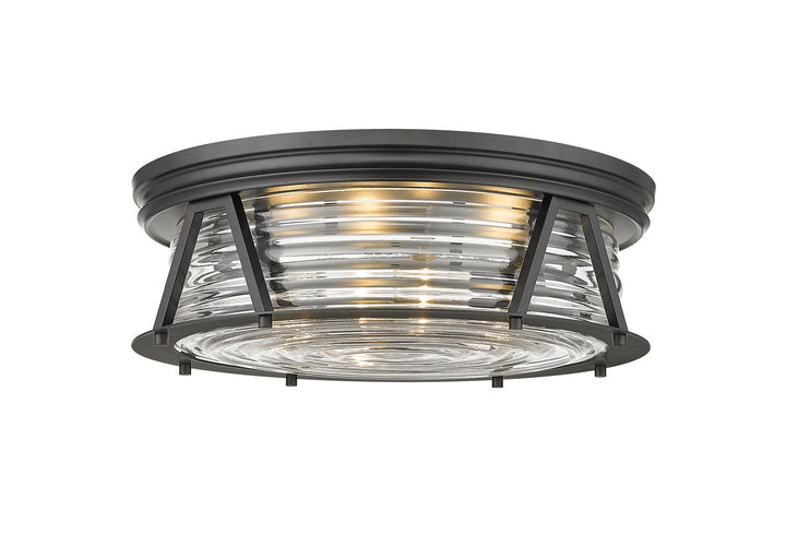 Z-Lite Cape Harbor 491F4-MB Ceiling Light - Matte Black