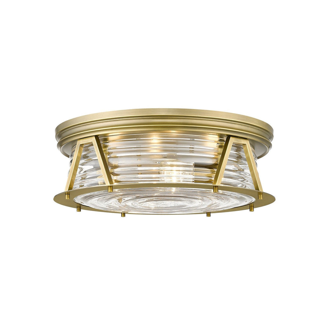 Z-Lite Cape Harbor 491F4-RB Ceiling Light - Rubbed Brass