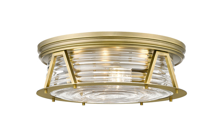 Z-Lite Cape Harbor 491F4-RB Ceiling Light - Rubbed Brass