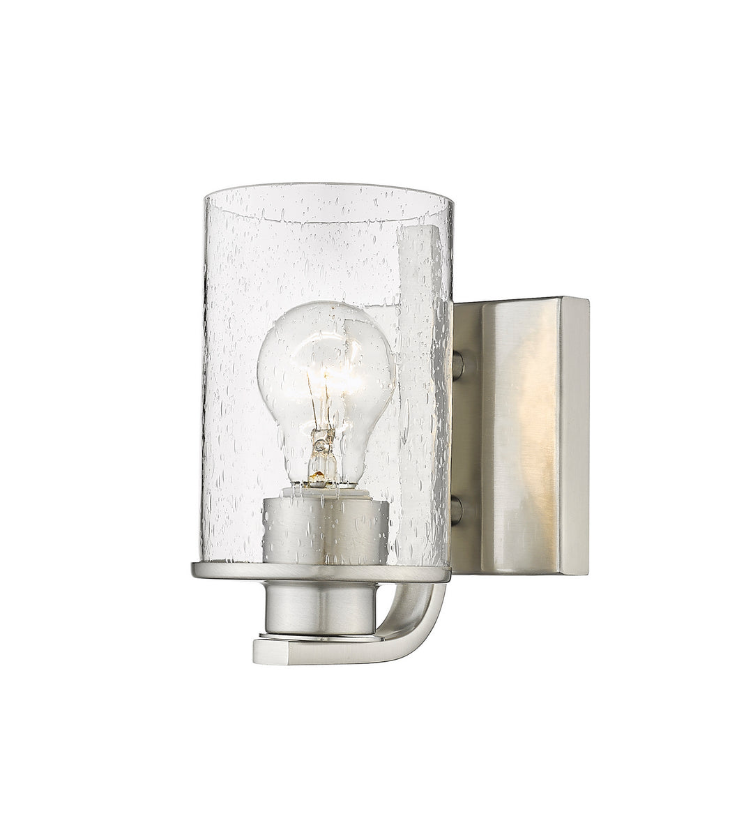 Z-Lite Beckett 492-1S-BN Wall Sconce Light - Brushed Nickel