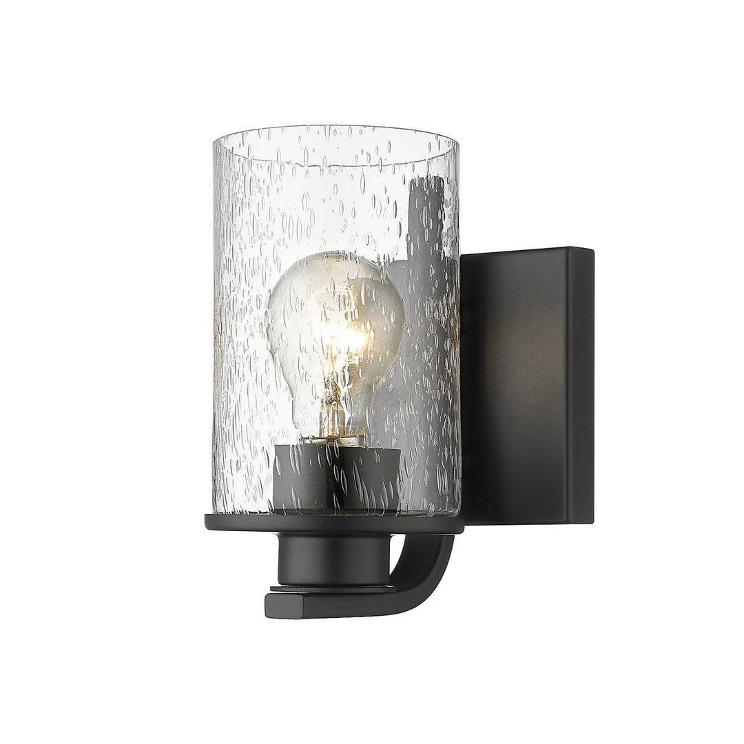 Z-Lite Beckett 492-1S-MB Wall Sconce Light - Matte Black