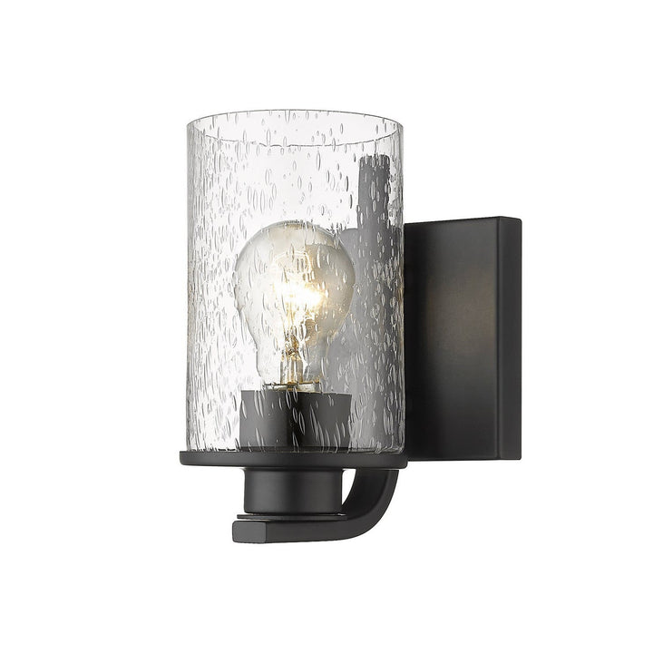 Z-Lite Beckett 492-1S-MB Wall Sconce Light - Matte Black